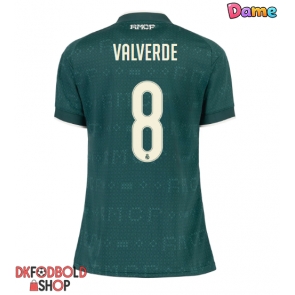 Real Madrid Federico Valverde #8 Udebanetrøje Dame 2026-27 Kort ærmer Real Madrid Federico Valverde #8 Udebanetrøje Dame 2026-27 Kort ærmer